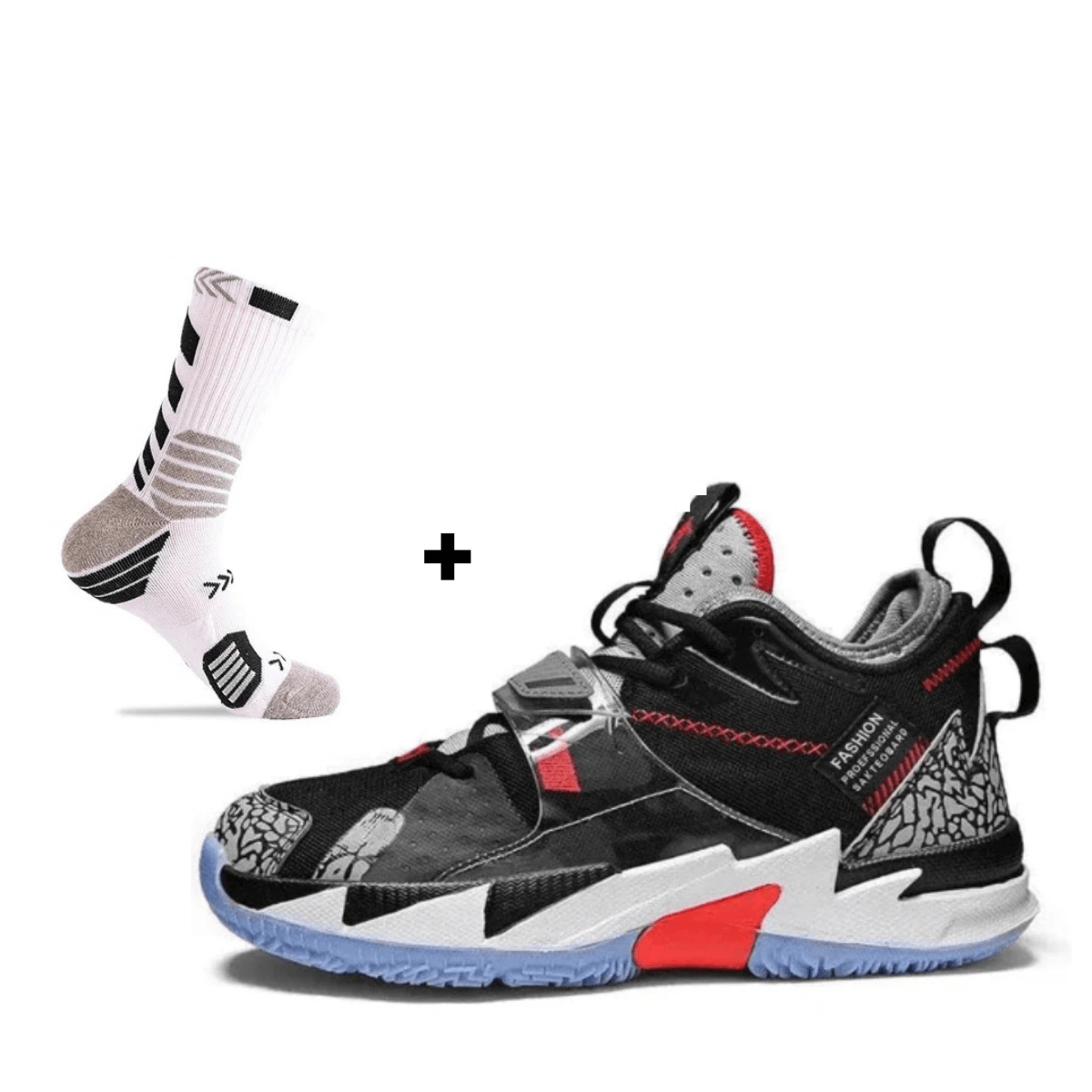 BF - Phoenix Basketball and Volleyball Shoes + Free Socks - Vivazz Sport