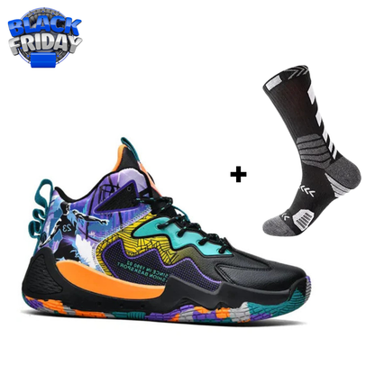 BF - High-Fashion Basketball Shoes + Gift Socks - Vivazz