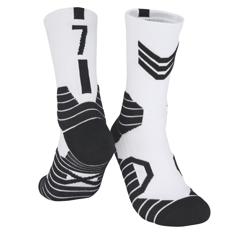 Professional High-Cut Basketball Socks