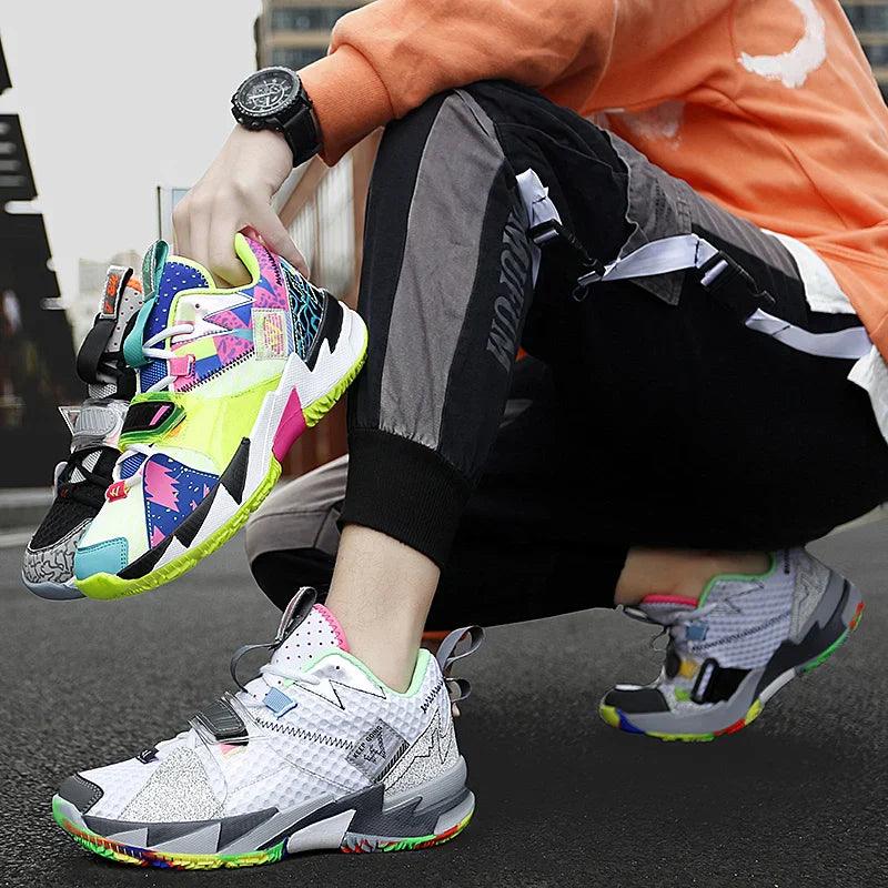 BF - Phoenix Basketball and Volleyball Shoes + Free Socks - Vivazz Sport