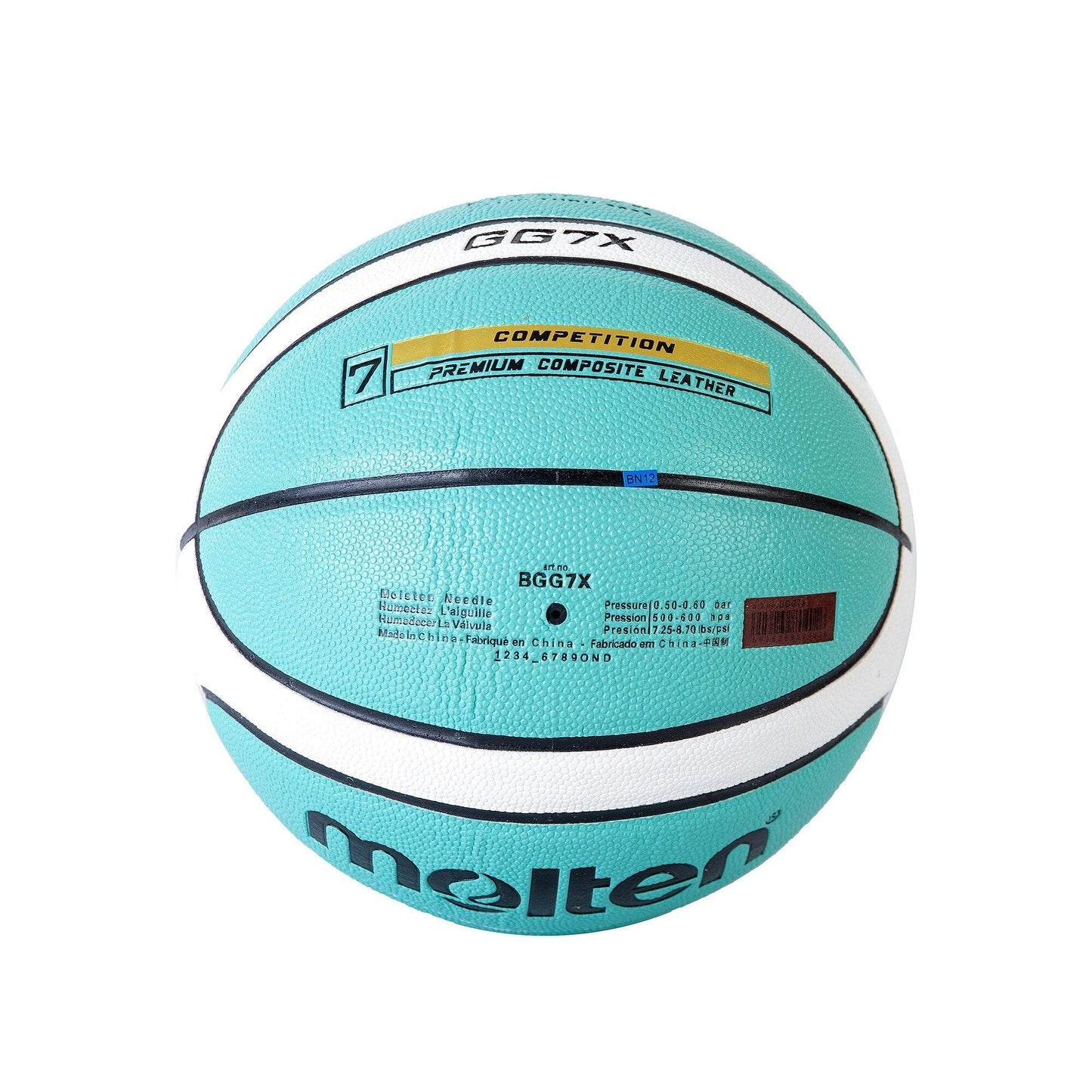 Official FIBA Molten Basketball Blue Edition Leather - Vivazz Sport