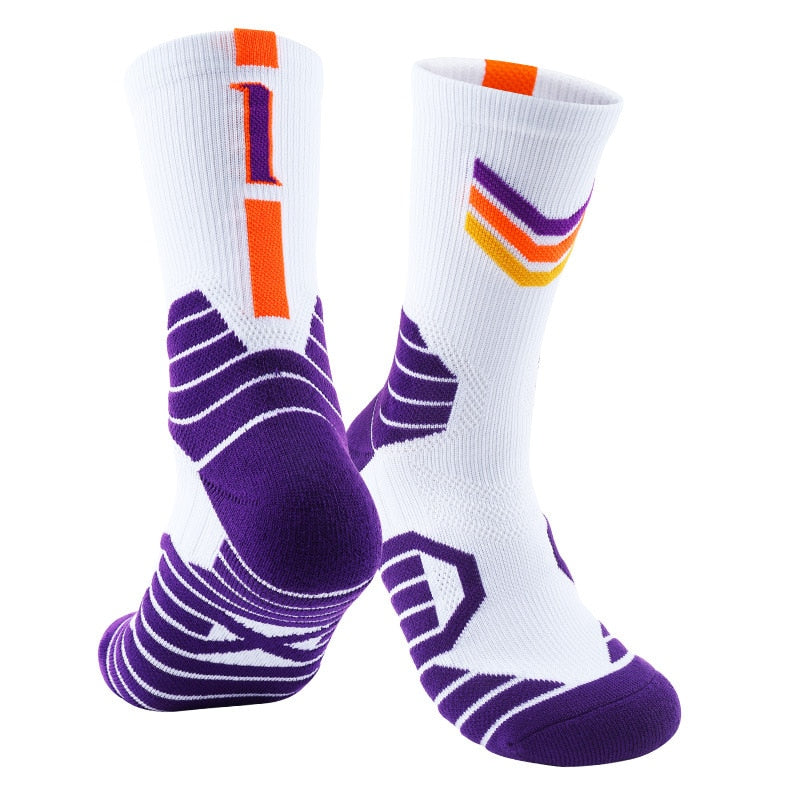 Professional High-Cut Basketball Socks