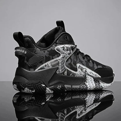 Vivazz All Black Graphite Basketball Shoes | Vivazz Sport