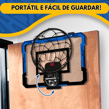 Portable Basketball Hoop with Scoreboard + 3 Free Balls - Vivazz Sport