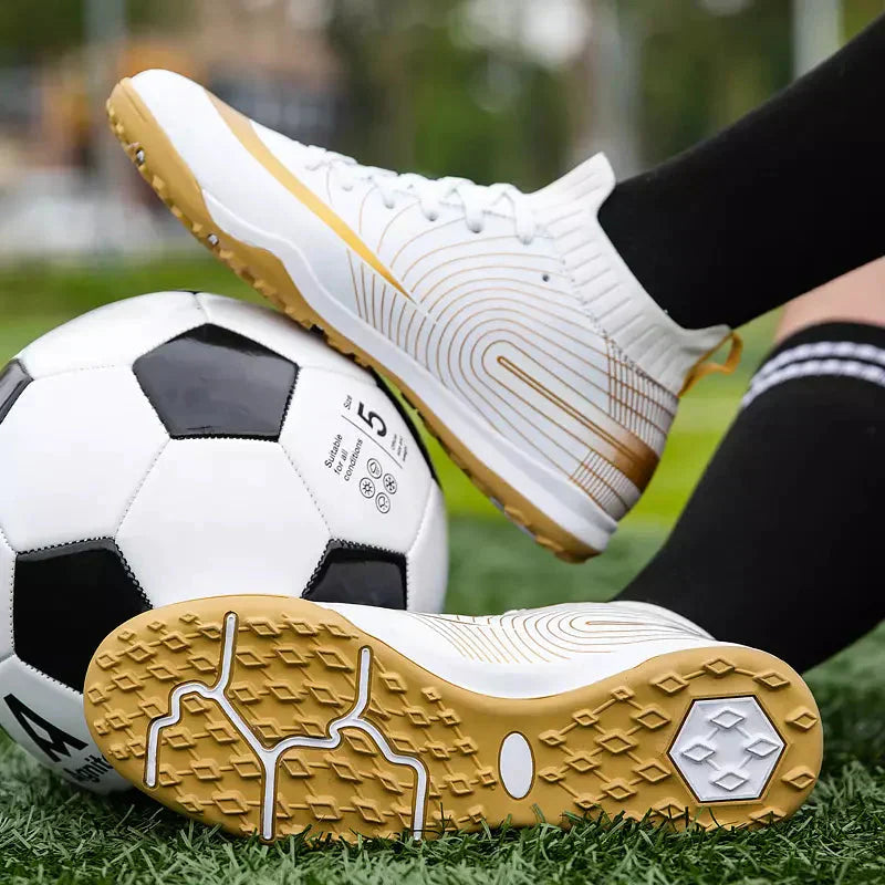 Vivazz Turf Football Boots - GoldenX