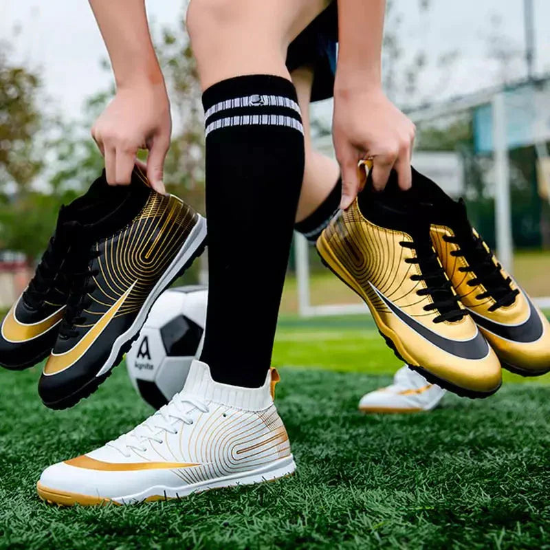 Vivazz Turf Football Boots - GoldenX