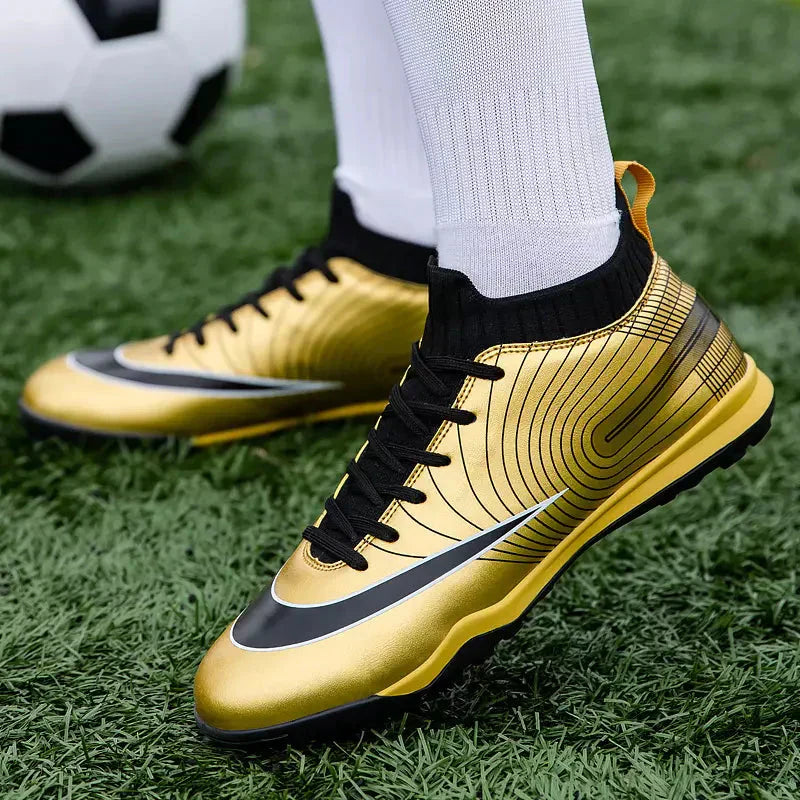 Vivazz Turf Football Boots - GoldenX