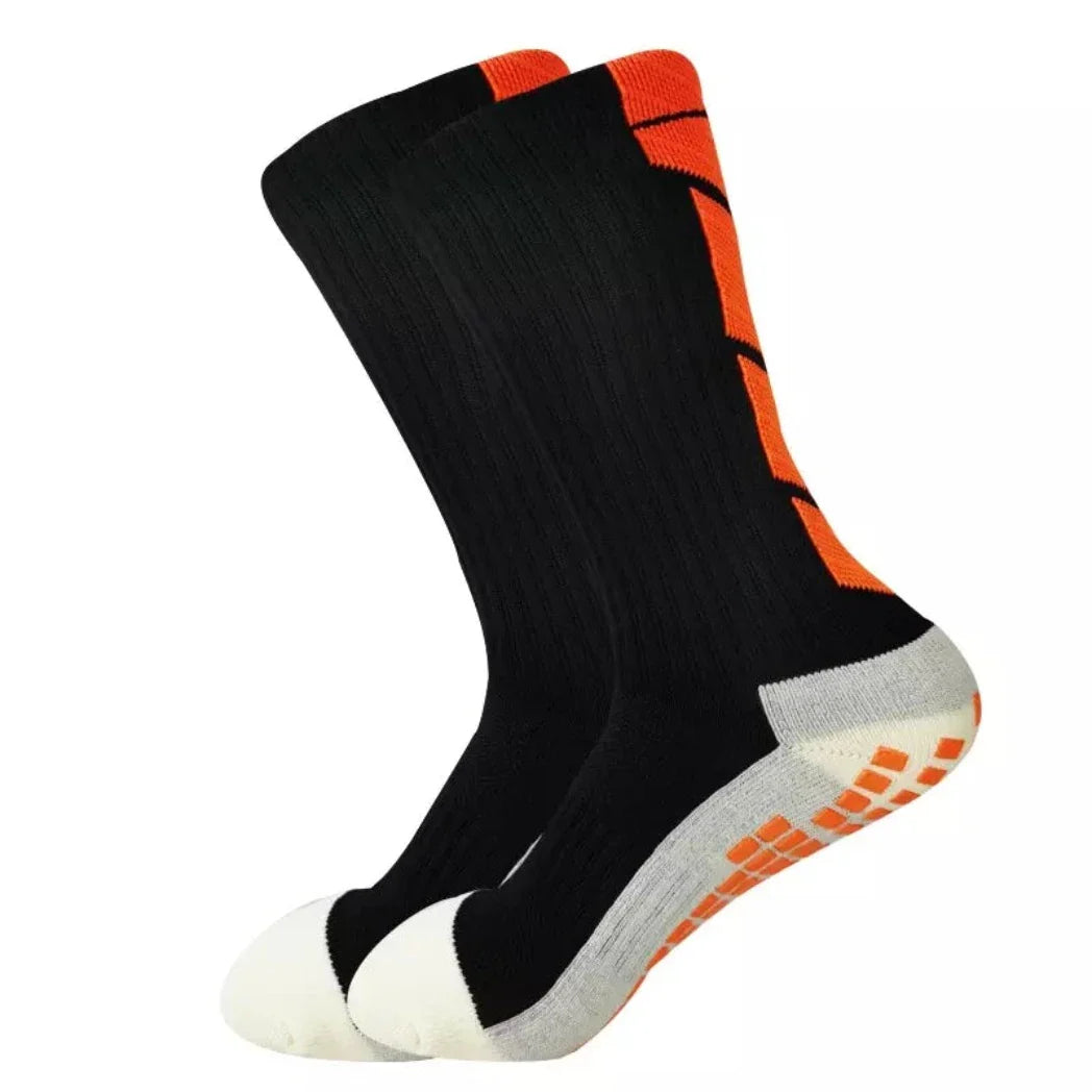 Kit of 3 Pairs of Professional Mid-Cut Anti-Slip Sports Socks | Vivazz Sport